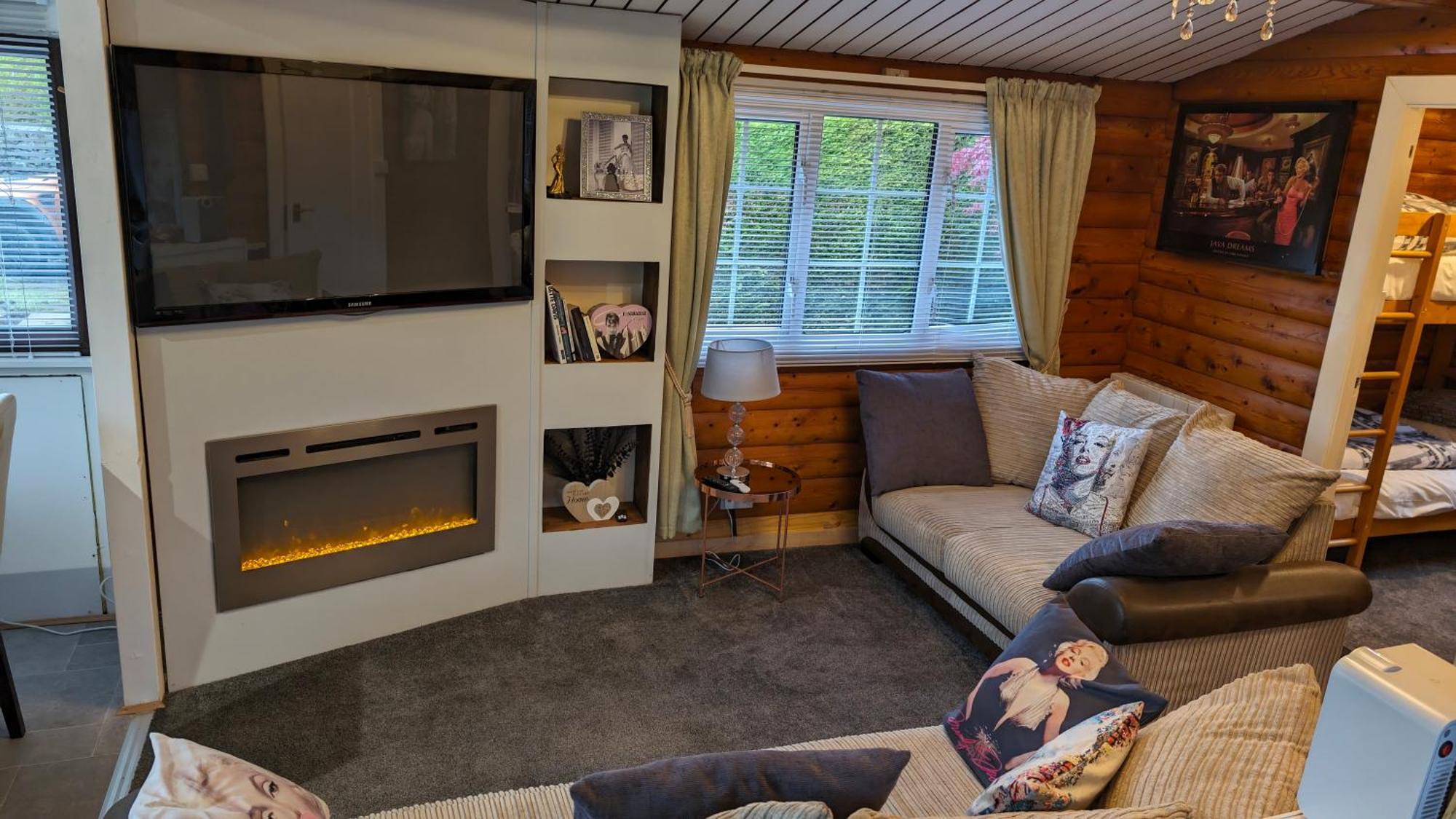 Snowdonia Log Cabin 2 Villa Trawsfynydd Eksteriør bilde