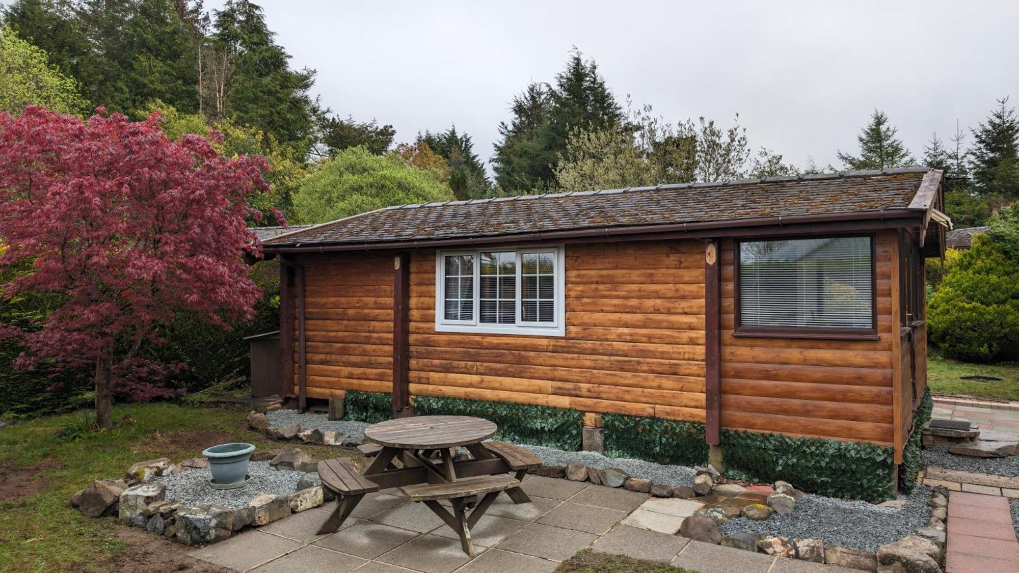 Snowdonia Log Cabin 2 Villa Trawsfynydd Eksteriør bilde